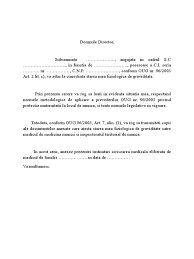 Din punct de vedere al documentelor de personal se poate întocmi o decizie pentru fiecare salariat care. Instiintare Sarcina Societate