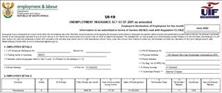 You then submit this form to the uif claims officer at the labour office. Uif Claims For Temporary Lay Off In July Sage Pastel Payroll General Discussion Sage Pastel Payroll Sage City Community