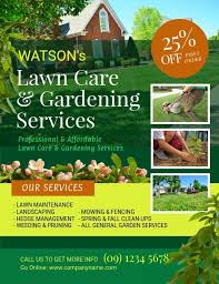 Landscape Flyer Template Free Inspirational Lawn And Landscaping Flyer Template Lawn Care Flyers Lawn Care Business Cards Lawn Care