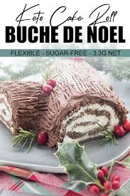 Happy Keto Holidays Celebrate In Style With This Deliciously Chocolatey And Festive Low Carb Yule Log Cake A Keto Holiday Recipes Keto Holiday Keto Christmas