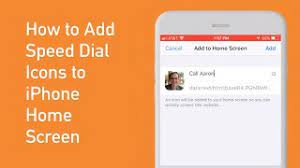 Go ahead and select it. How To Add Speed Dial Icons To Iphone Home Screen Youtube
