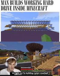 Man Builds Working Hard Drive Inside Minecraft Ifunny Minecraft Memes Funny Gaming Memes Really Funny Memes