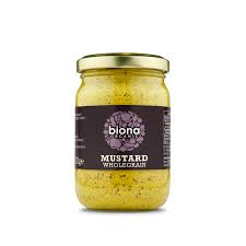 Biona Organic Wholegrain Mustard Biona