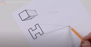 25 beautiful and realistic charcoal drawings for your inspiration. Step By Step 3d Calligraphy Lettering Using Perspective The Happy Ever Crafter