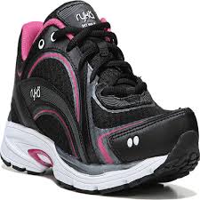 Womens Ryka Sky Walk Size 10 M Blackmeteoriteryka Pink