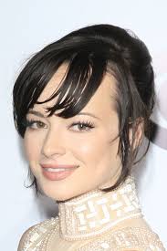 20 black girl bob hairstyles 2014 2015 by angel november 16 2015 all the stylish girls clearly knows nowadays popular hair trend bob haircuts and if you want to join this fashion you should check these great 20 black girl bob hairstyles. Ashley Rickards Straight Black Choppy Bangs Updo Hairstyle Steal Her Style