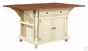 For the kitchen, that element is almost every time the kitchen island. Slater Brown And Buttermilk Extendable Kitchen Island From Coaster 102271 Coleman Furniture