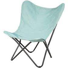 introducing patiopost outdoor camping butterfly chair with black steel frame and replacement cover home office butterfly chair camping furniture camping chairs