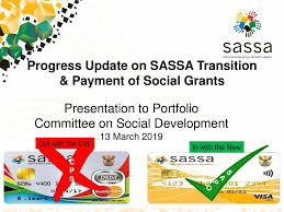 Millions of south africans risk missing out on social security payments in a scandal over a government contract. Progress Update On Sassa Transition Payment Of Social Grants Ppt Download