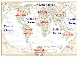 Name Continents Oceans Regions Pre Test Ppt Download