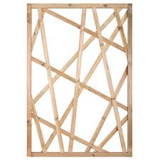 Panneau Treillis Struktura Pin Traite Autoclave Classe 4 35x1200x1800mm Vert Panneau Treillis Treillis Bois Treillis