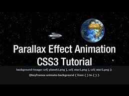 Parallax Effect Animation Multiple Background Css Tutorial Youtube