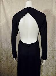 Complete your mireille darc collection. Vintage 1970s Backless Black Mireille Darc Style Dress Theredvelvetshoe Com Shop Luxury Designer Vintage Clothing