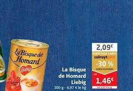 Offre La Bisque De Homard Liebig Chez Colruyt