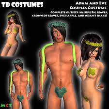 Adam & eve is the nation's leading provider of pleasure and intimacy products with millions of satisfied customers worldwide. Second Life Marketplace Td Adam And Eve Couples Costume