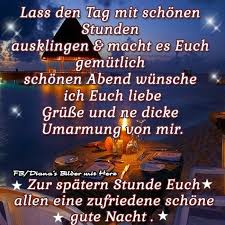 Abendgrusse Schonen Abend Grusse Gute Nacht Grusse Schonen Abend Bilder