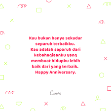 Ucapan ulang tahun pernikahan / happy anniversary untuk suami tercinta. Kumpulan Kata Kata Anniversary Singkat Dengan Gambar Canva