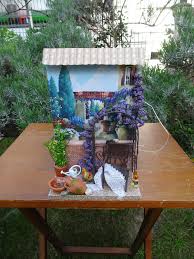 Led Miniature 1 12 Scale Garden Glyzinie Garden Display Ooak Dollhouse Dolls House Handmade In 2020 Small Fountains Soft Lighting Diy Dollhouse