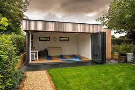 Located in nagarkot, 16.8 miles from kathmandu, anand yoga home provides a garden and free wifi. Garden Yoga Studio Great Missenden Contemporary Home Gym Buckinghamshire By Green Studios Houzz Uk