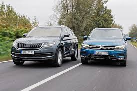 Is the skoda karoq even better than the vw tiguan? Skoda Kodiaq Vs Vw Tiguan Bilder Autobild De