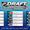 2021 nhl mock draft and nhl draft history. 1