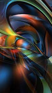 3d colorful dynamic fluid wave abstract background. Wallpaper Design For Phone Abstract Novocom Top