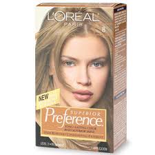 L'oreal dream blonde complete color care system#8 medium blonde /sweet buttercup. Loreal Preference Hair Color 8 Medium Blonde