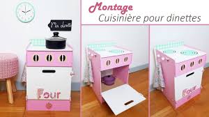 Diy Tutoriel Montage Cuisiniere En Bois Pour Dinette Enfant Jouets Dinette Enfant Dinette Diy