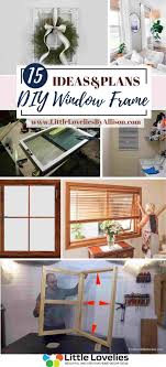 An old window frame is transformed into a shadow box with lights. 15 Ideas On Building Diy Window Frame