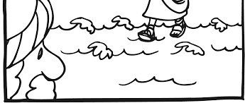 22 printable coloring pages of jesus walking on water collection. 2