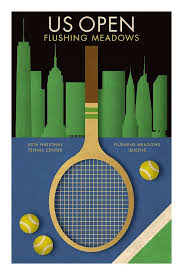 Us Open Tennis Poster Cimeli Sportivi In Stile Retro Nadal Etsy Tennis Posters Tennis Sport Poster