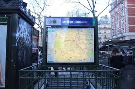 Entree De La Station Maubert Mutualite Quartier Latin Paris Ville Paris