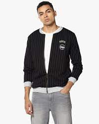 Buy Black Jackets Coats For Men By Campus Sutra Online Ajio Com