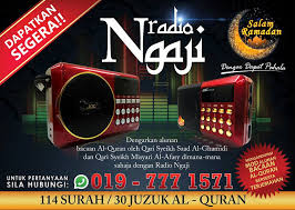 Boleh cas dan kabel akan diberi. Radio Ngaji Home Facebook