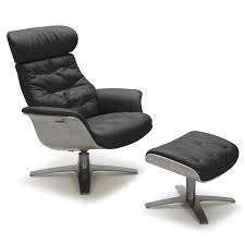 Shop for swivel chair and ottoman online at target. Keller Black Leather Lounge Chair Ottoman Eurway