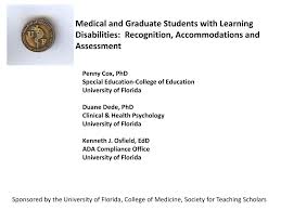 Also, relate the new thing to something they i never had any special needs students, however, i taught many classes full of students who had special needs and were on ieps. Ppt Medical And Graduate Students With Learning Disabilities Recognition Accommodations And Assessment Powerpoint Presentation Id 987049