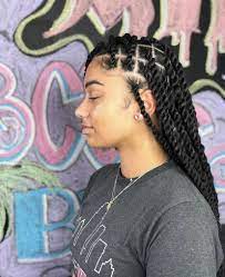 Pinterest Bcfmira Twist Braid Hairstyles Girls Hairstyles Braids Thick Hair Styles