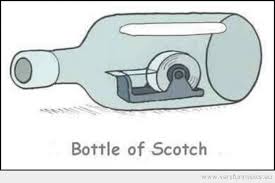 A bottle of scotch | Very Funny Pics