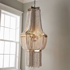 Valencia Wood Bead Chandelier Large Wood Bead Chandelier Beaded Chandelier Wood Chandelier