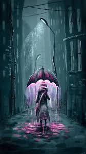 Customize and personalise your desktop, mobile phone and tablet with these free wallpapers! Dark Anime Rain Aesthetic Novocom Top