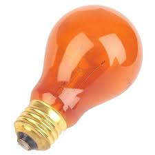 Orange 25 Watt Party Light Bulb By Satco 78292 Lamps Plus