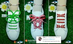 We did not find results for: Video Showing 12 Different Ways Of Tying Laces Goes Viral And Blows Minds Daily Mail Online