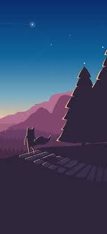 Fox Minimalist Wallpaper 1080x2340 Minimalist Wallpaper Backgrounds Phone Wallpapers Background Hd Wallpaper