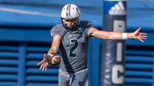 A term used in football when a player of the defensive team intercepts the ball thrown by the quarterback of the offensive team and runs it back into the end zone for a 6 point touchdown. Jack Fox Football Rice University Athletics