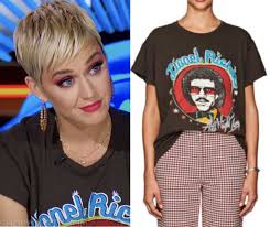 This moment was from her appearance on the saturday night live tv show. American Idol Season 17 Katy Perry S Lionel Richie Grey T Shirt Shop Your Tv