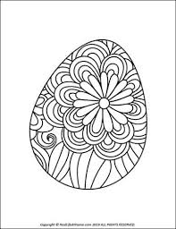 Free printable easter egg coloring pages. Easter Egg Coloring Pages Free Printable Easter Egg Coloring Book