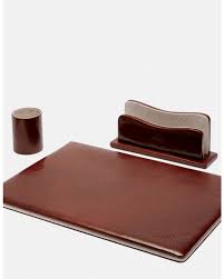 The customer service is very professional. Complete Desk Set In Vegetable Leather Office Men S Accessories Accessories