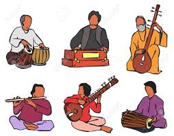 Get info of suppliers, manufacturers, exporters, traders of indian musical instruments for buying in india. Indian Musician Playing Traditional Musical Instruments Vector Royalty Free Cliparts Vectors And Stock Illustration Image 51680453