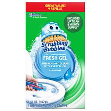 scrubbing bubbles fresh gel toilet