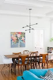 At Home With Morgan Trinker In Birmingham Alabama Home Mismatched Living Room Furniture Mixed Dining Chairs